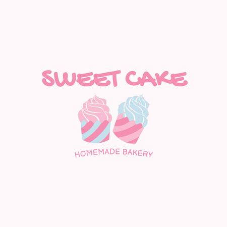 Ontwerpsjabloon van Logo van Image of Homemade Bakery Emblem