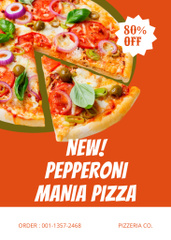 Offer Discount on New Pepperoni Pizza