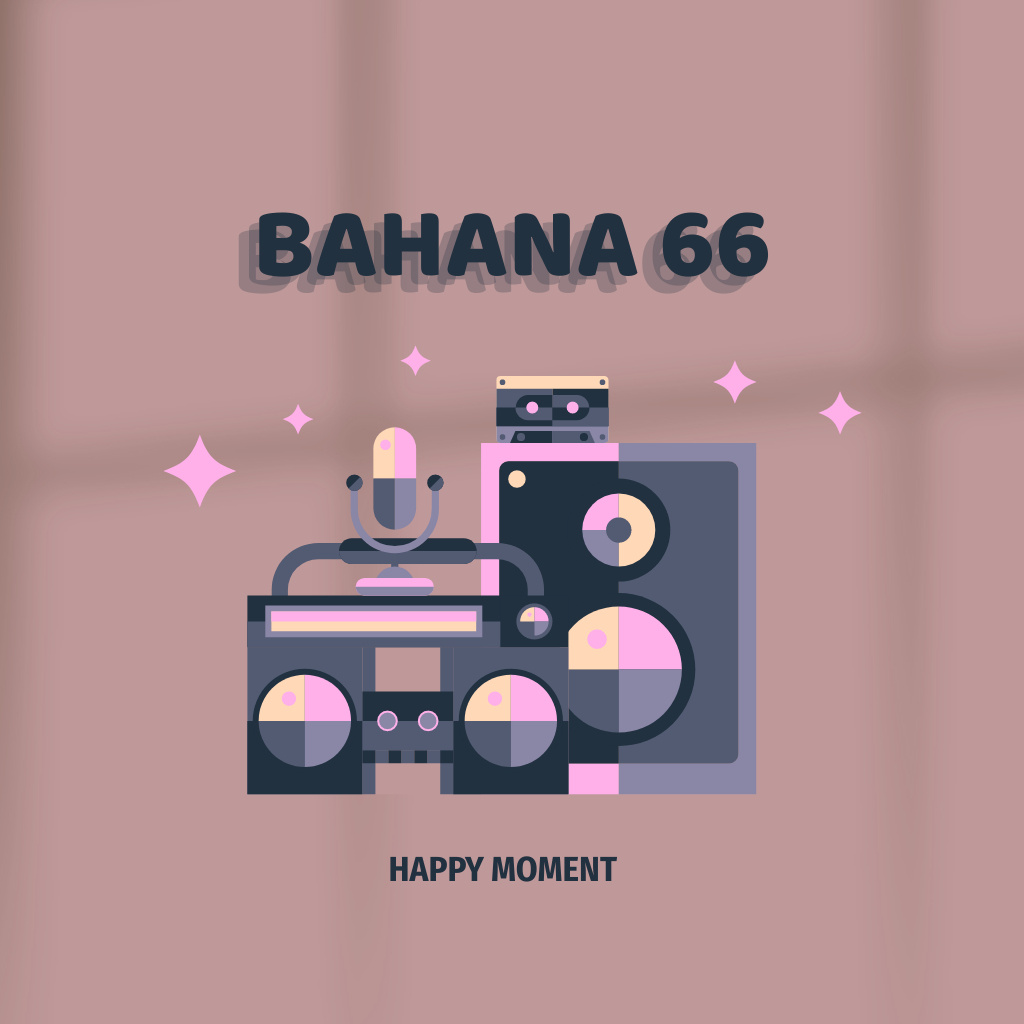 Ontwerpsjabloon van Logo van Bahana sound devices logo