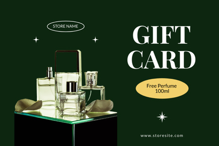 Special Offer of New Perfumes Gift Certificate Πρότυπο σχεδίασης