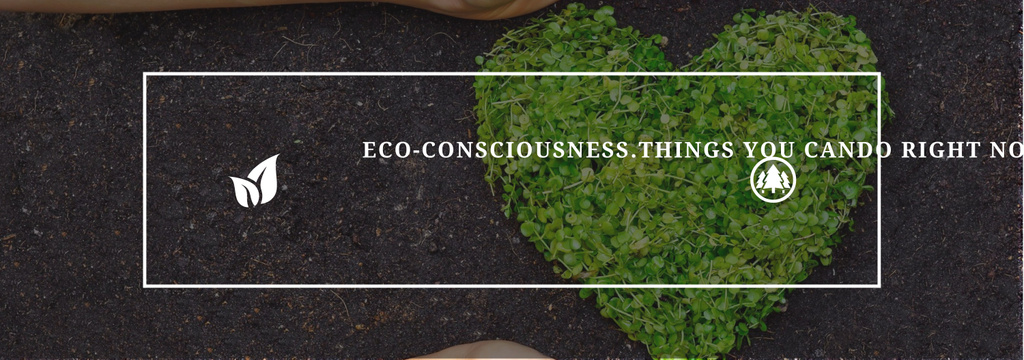 Eco Quote on Heart of Leaves Tumblr – шаблон для дизайна