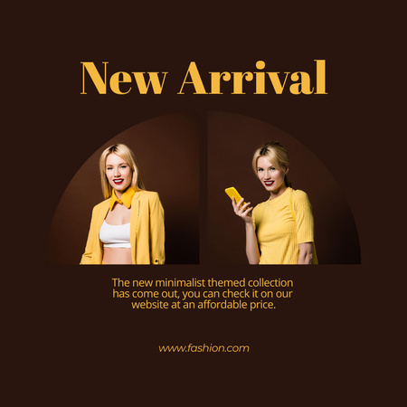 New Fashion Arrival Instagram Design Template