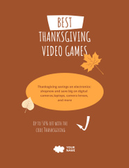 Thanksgiving Best Game Equipment Sale on Brown