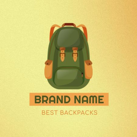 Travel Bags Sale Offer Animated Logo Πρότυπο σχεδίασης