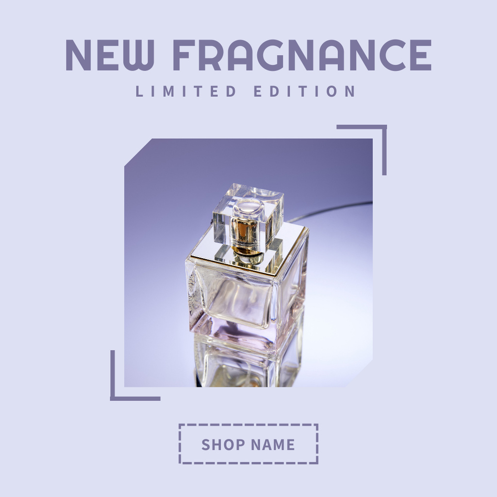 Template di design Limited Edition of New Fragrance Instagram