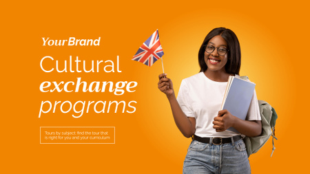 Cultural Exchange Programs Ad Full HD video Design Template