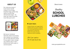 Nutritious School Lunches Ad With Description