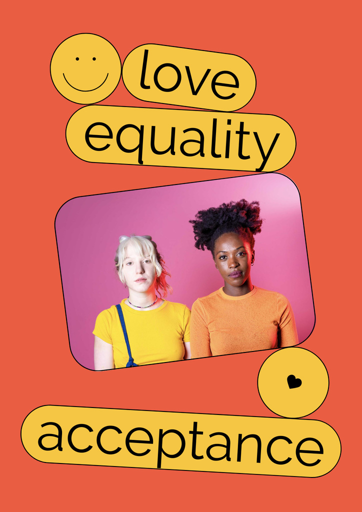 Modèle de visuel Awareness of Tolerance to LGBT People - Poster