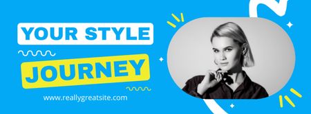 Discover Your Own Style Facebook cover Design Template