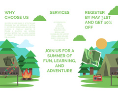 Summer Camp Announcement for Kids