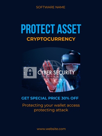 Ontwerpsjabloon van Poster US van Aanbod van Protecting Asset Services
