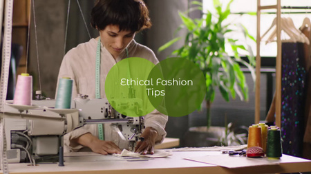 Designvorlage Tipps zur Herstellung einer ethischen Modemarke für Full HD video