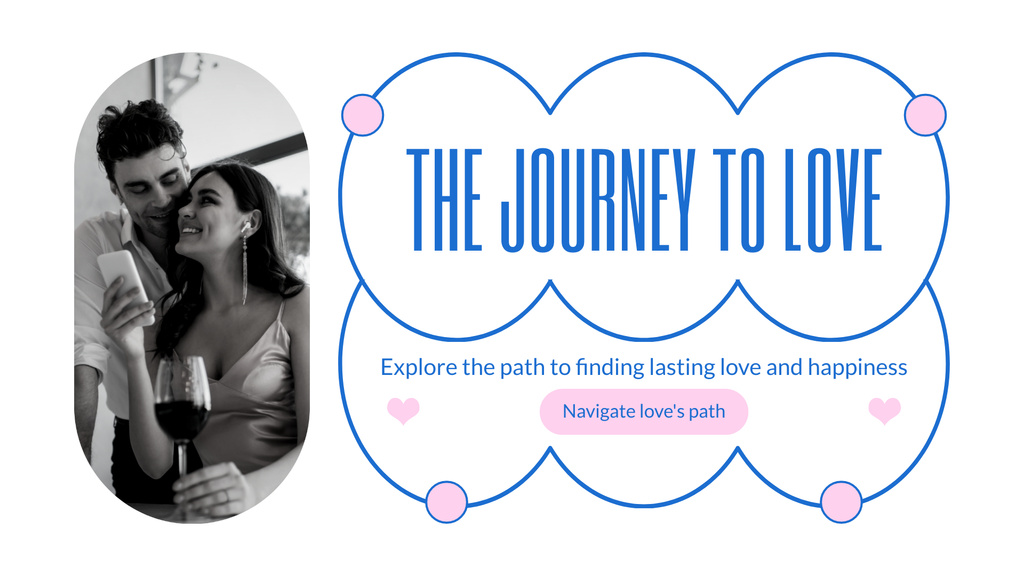 Ontwerpsjabloon van FB event cover van Navigation Services for Finding Your Soulmate