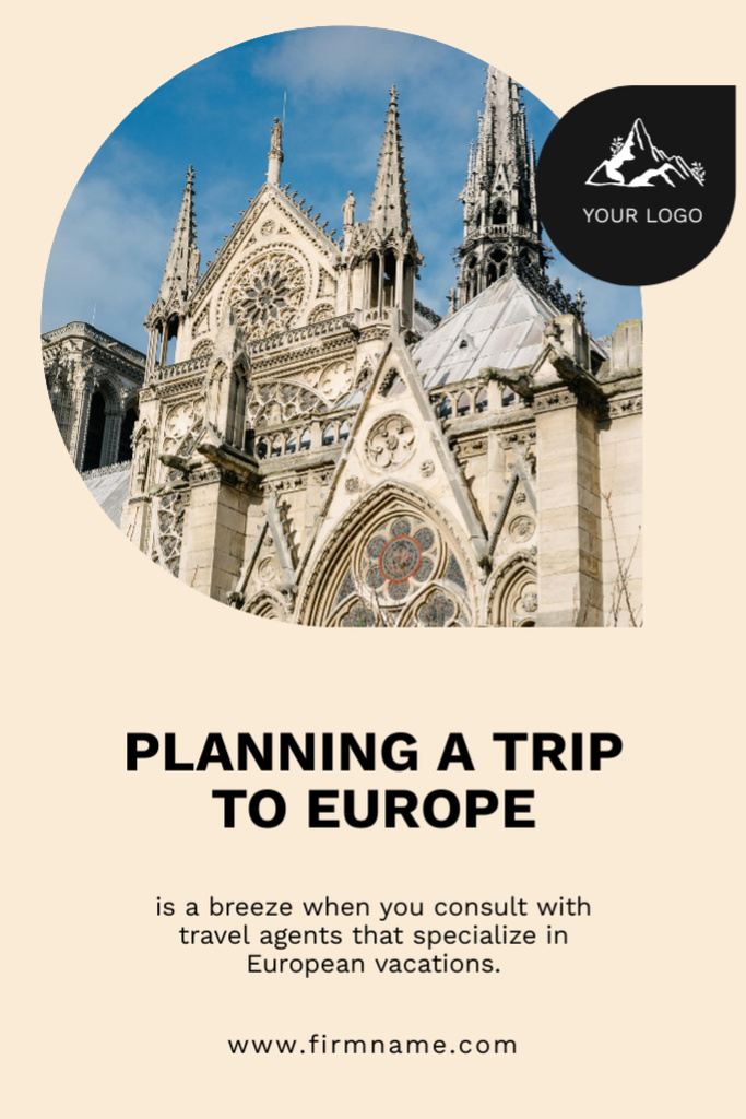 Travel Tour Offer Postcard 4x6in Vertical – шаблон для дизайну