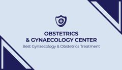 Ad of Gynaecology Center