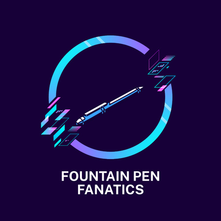 Platilla de diseño Offer of Fountain Pen Sale Animated Logo