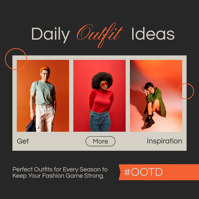 Template di design Perfect Outfits For Everyone As Social Media Trend Instagram