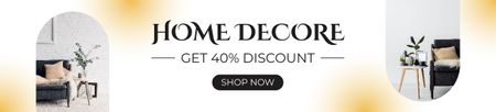 Platilla de diseño Home Decor Items Beige Ebay Store Billboard