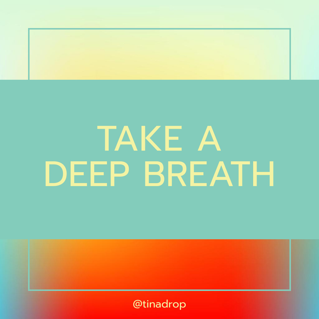 Platilla de diseño Motivating Phrase on Blue Instagram