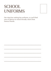School Uniform Sets Offer on Brown