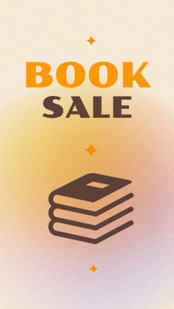 Gripping Book Sale Newsflash Offer Instagram Story Design Template