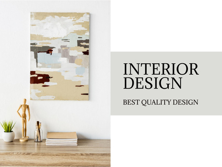 Best Quality Interior Design Presentation Šablona návrhu