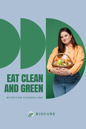Plantilla de diseño de Awesome Nutrition Programs and Dietitian Services Flyer 4x6in 