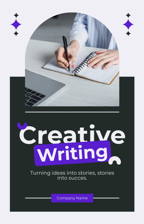 Access Exclusive Content Writing Service With Slogan IGTV Cover Design Template