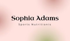 Sport Nutritionist Services Offer