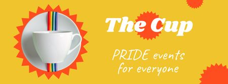 Pride Month Announcement Facebook Video cover Design Template