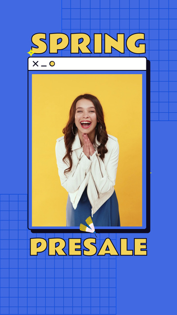 Seasonal Clothes With Soft Texture Presale Offer TikTok Videoデザインテンプレート