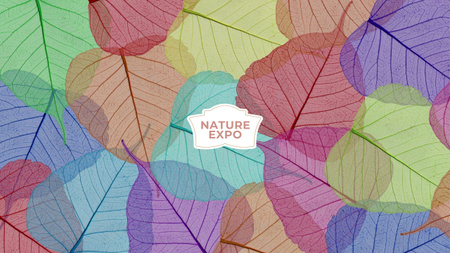Plantilla de diseño de Nature Expo Annoucement Youtube 
