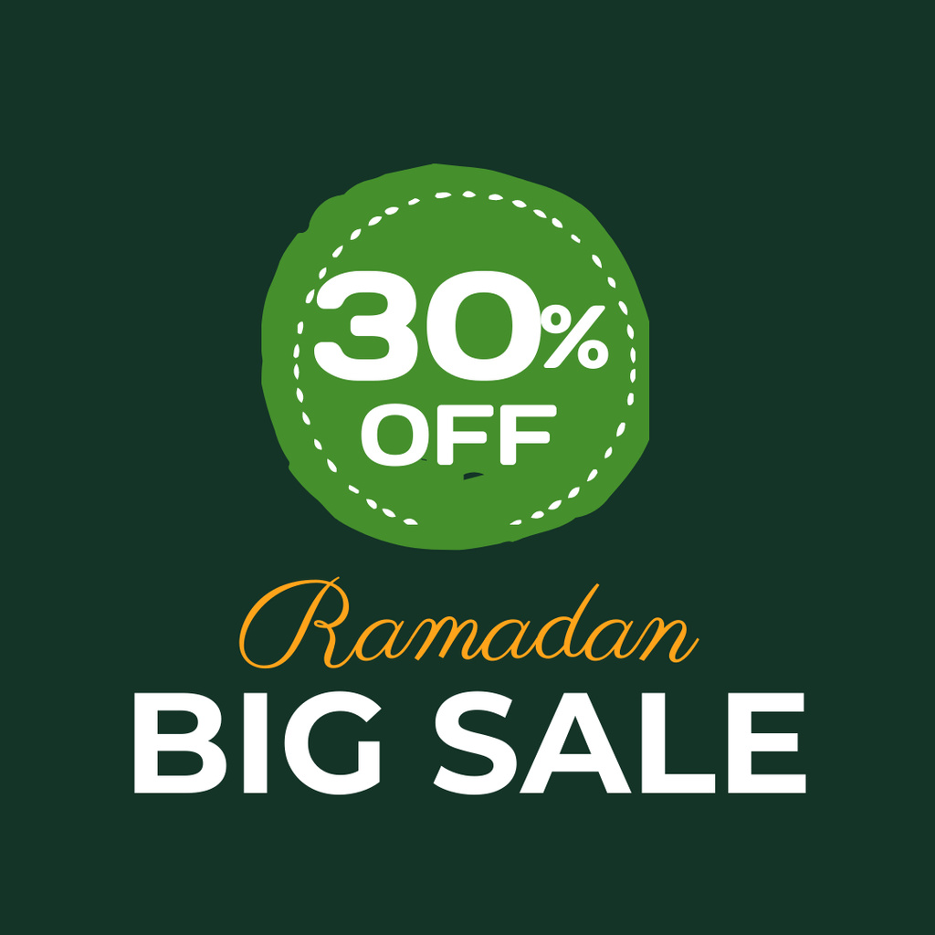 Szablon projektu Ramadan Goods Sale Offer Instagram