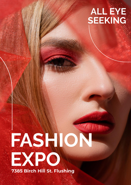 Poster - Fashion Expo Poster tervezősablon