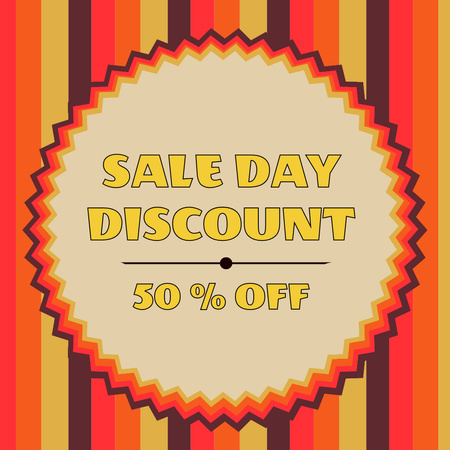 Ontwerpsjabloon van Animated Post van Sale day discount