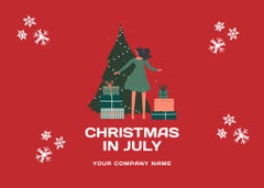 Cheery and Bright Christmas in July