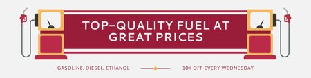Top Quality Fuel Offer at Great Price Twitter Design Template
