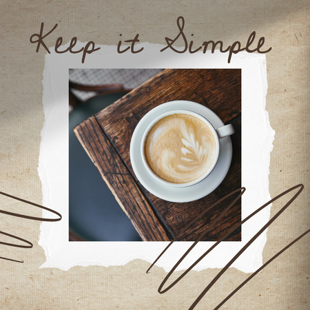 coffee Instagram Design Template