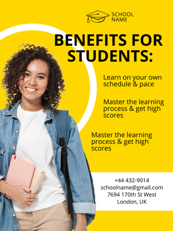 Tutor Services Offer Poster 36x48in Design Template