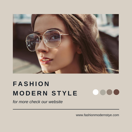 Fashion Modern Style Instagram Tasarım Şablonu