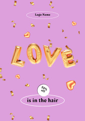 Valentine`s Day Sale Offer For Hairdress