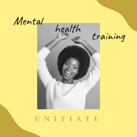 Mental Health Training Program Instagram Design Template
