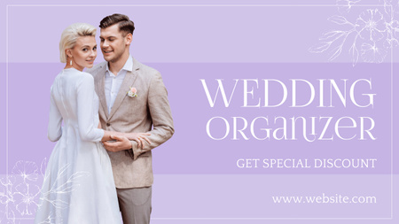 Wedding Planner Special Offer Youtube Thumbnail Design Template