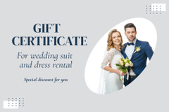 Wedding Gown and Suit Rental