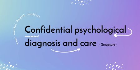 Offer of Psychologist for Emotional Disorders Treatment Twitter Design Template