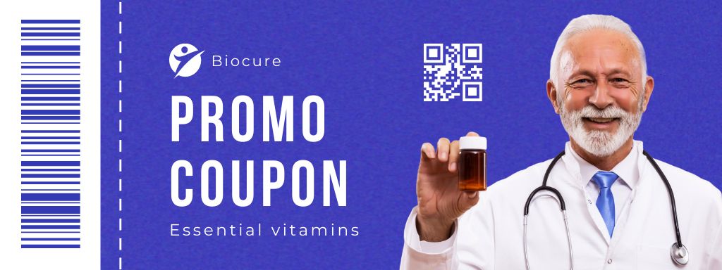 Flexible Nutritionist Services Providing Offer Couponデザインテンプレート