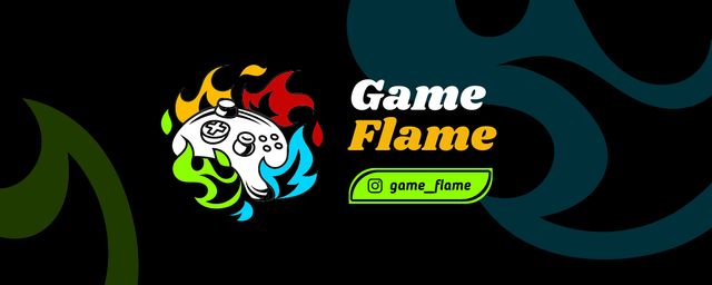 Game Stream Ad Twitch Profile Banner – шаблон для дизайну