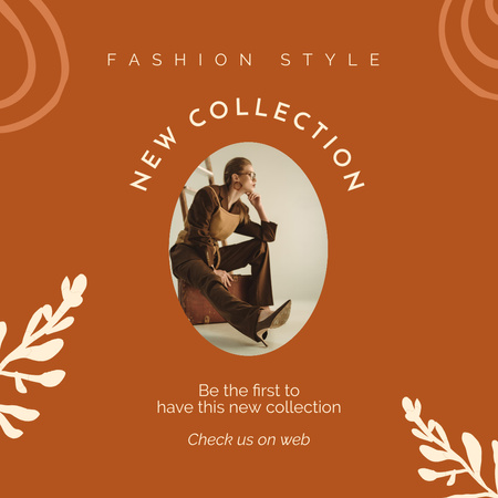 Designvorlage Hip Women's Fashion Clothes für Instagram