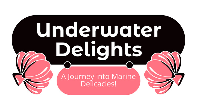 Guide to Underwater Delicacies and Delights Youtube Thumbnail – шаблон для дизайну