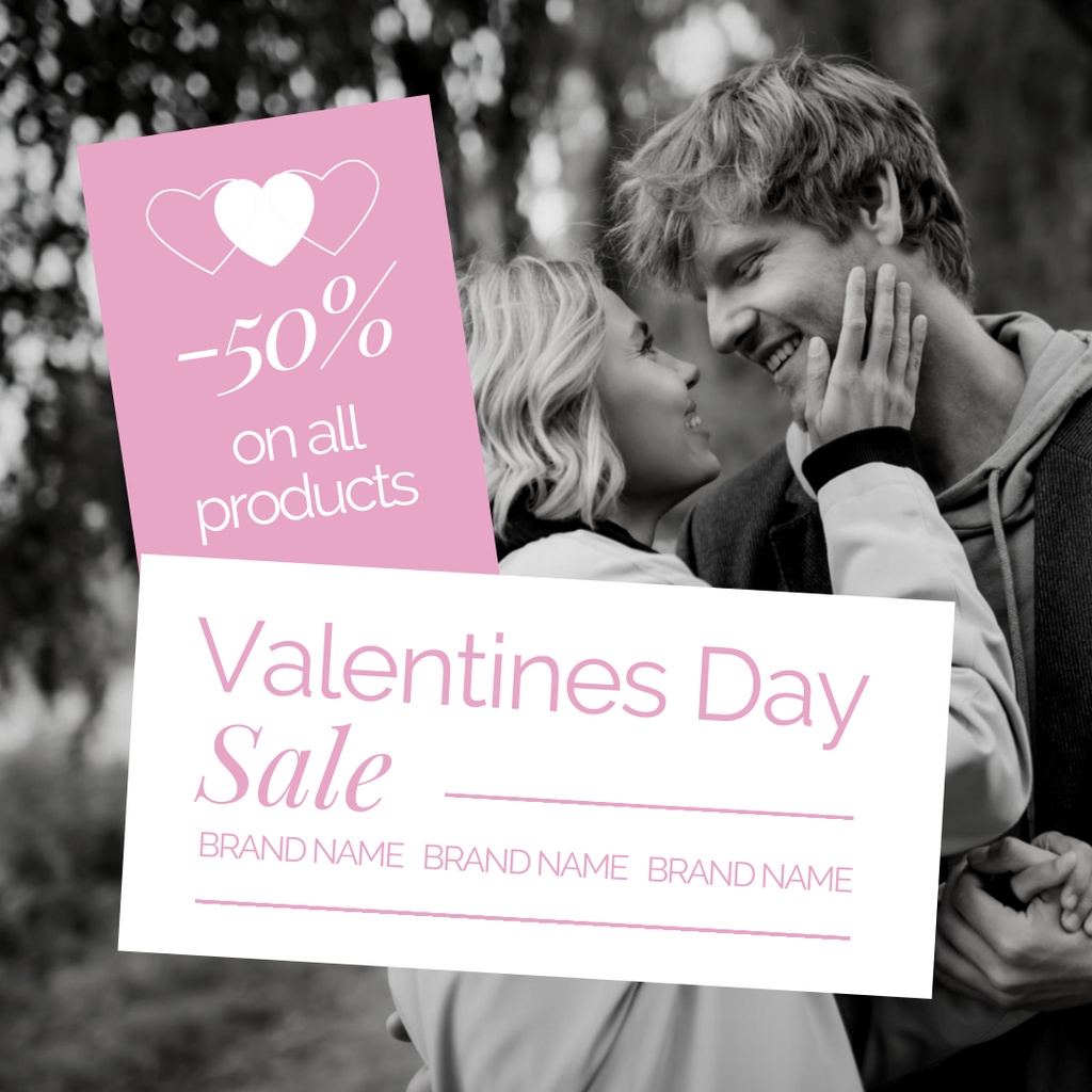 Valentine's Day Offers Instagram AD – шаблон для дизайну